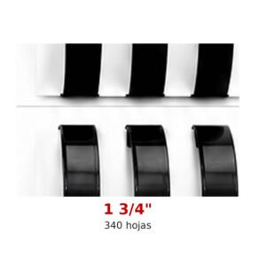 anillo 1 3 4 pulg Anillos Plásticos para Encuadernación de 1 3/4"