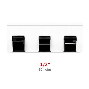 anillo 12 pulg Anillos Plásticos para Encuadernación de 1/2"