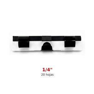Anillos Plásticos para Encuadernación de 1/4"