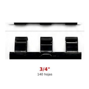 Anillos Plásticos para Encuadernación de 3/4"