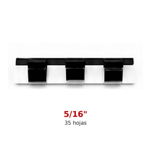 Anillos Plásticos para Encuadernación de 5/16"