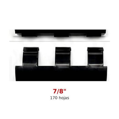 Anillos Plásticos para Encuadernación de 7/8"