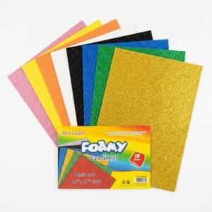 Fomi escarchado colores surtidos 8.5x11x2mm Beifa FE-CT-00(SUR)