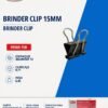 Binder clips 15mm Beifa FH500-15B