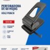 Perforadora metal (8cm)-60 hojas Beifa FJ122-8B