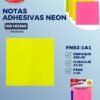 Notas adhesivas Neón -Beifa FN62-1A1