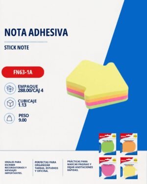 Notas adhesivas Beifa FN63-1A