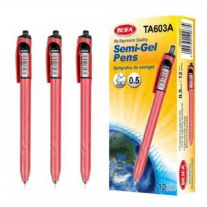 Bolig. tinta semi gel rojo Beifa TA603A-03B7